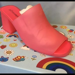 New Jeffrey Campbell Petra Pink Matte shoes size7